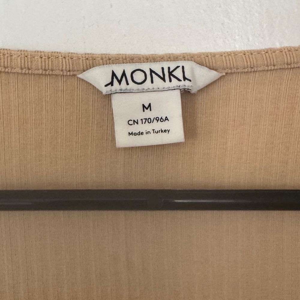 Monki Ribbed Top - Picture 4 of 4